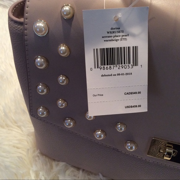 $460 Brand New! Kate Spade Serrano Place Pearl Dorina Crossbody - Picture 5 of 6